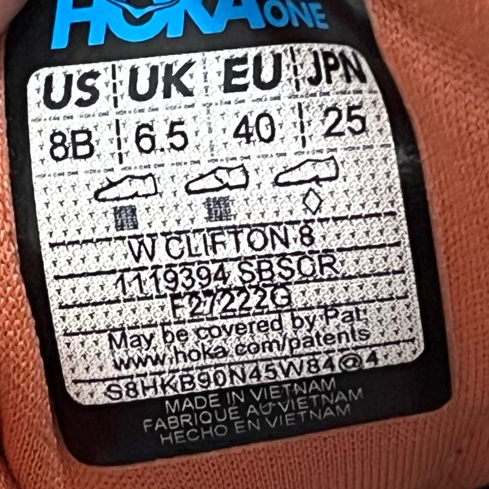Hoka Clifton 8 Running Shoes - Picture 8 of 8